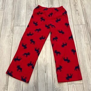 Red and Navy Blue Greendog boy’s pajama pants in M(10-12).